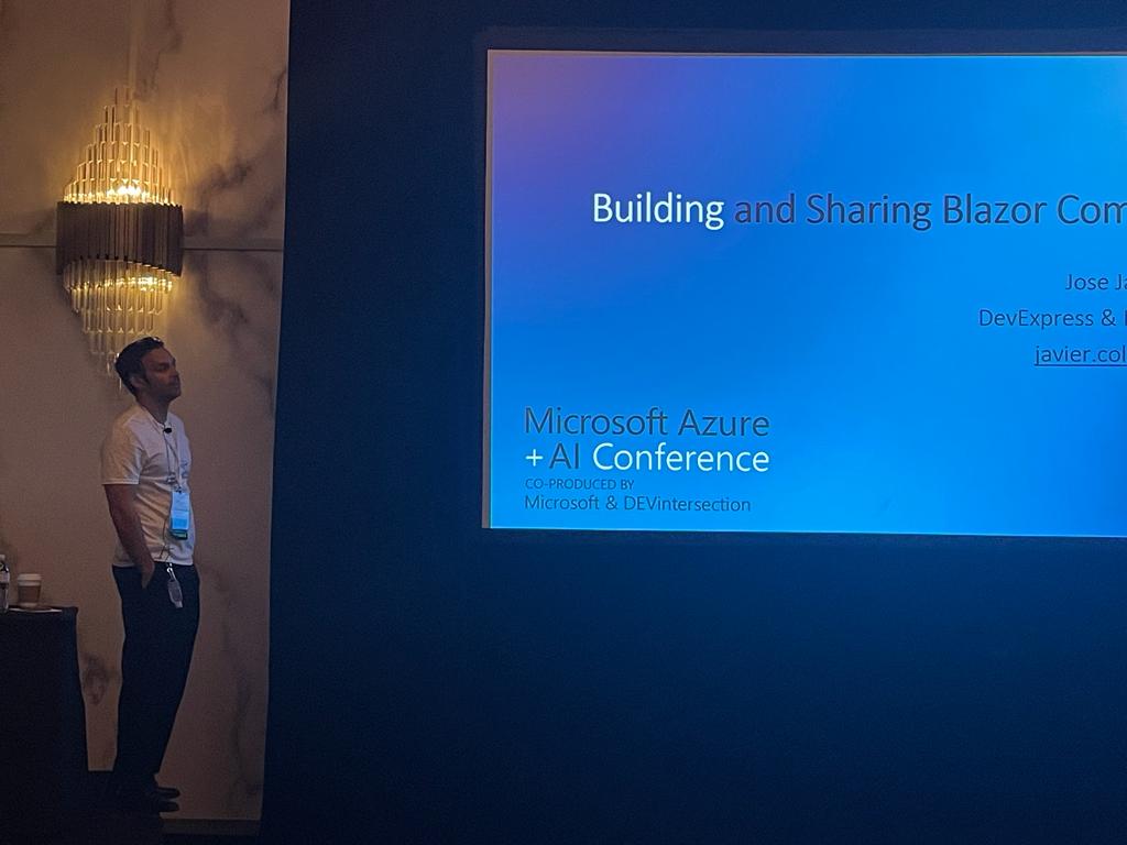 Blazor conference presentation at DEVintersection