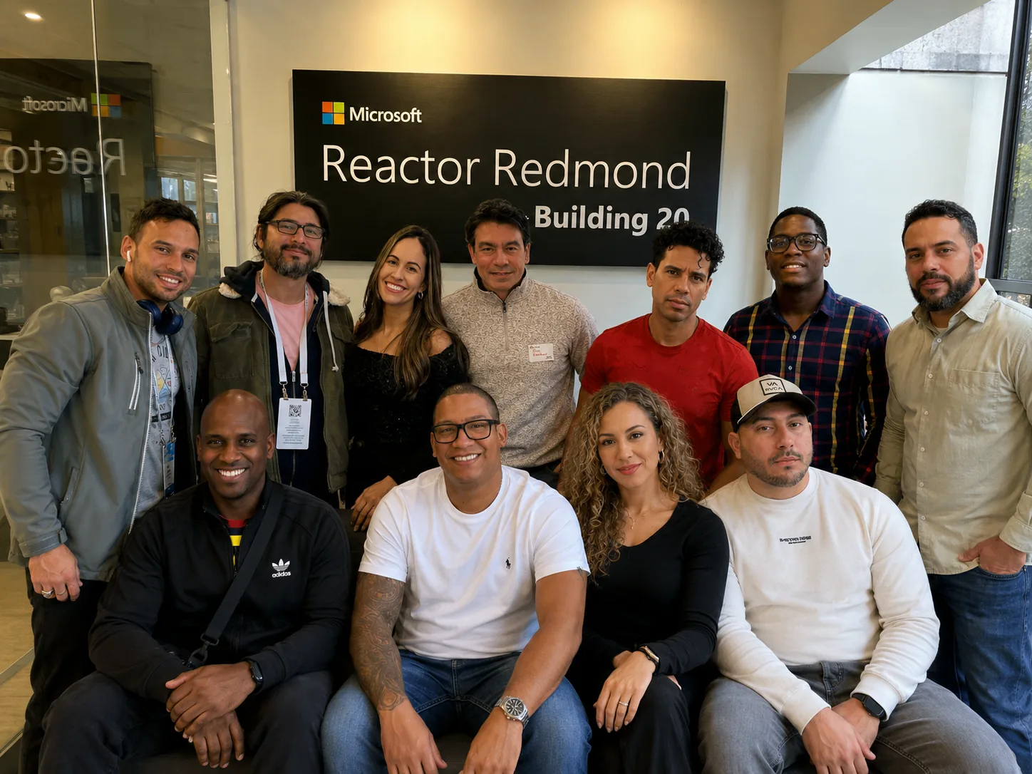 Xari team visiting Microsoft Reactor Redmond